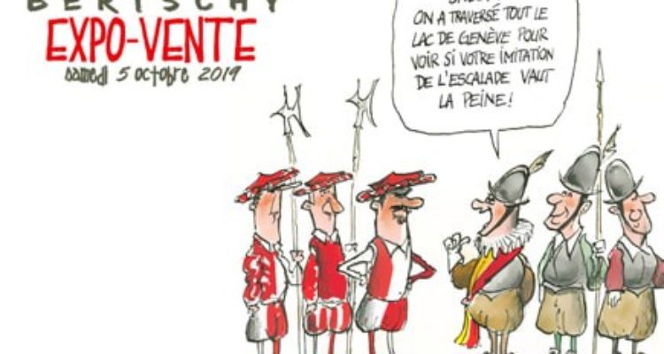 Bertschy: expo et dédicace chez Little Nemo